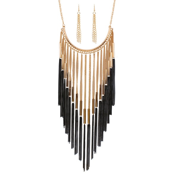 Fashion Jewelry Set Necklace & Earrings - Picture 3 of 3